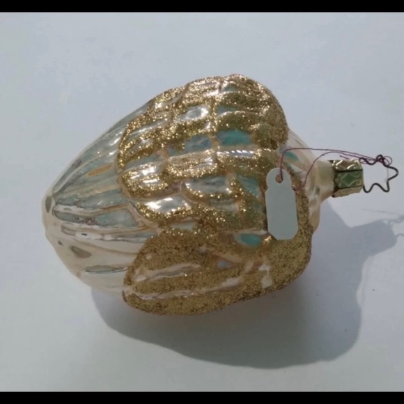 CHERUB 46 YEAR OLD GERMANY GLASS ORNAMENT EXCELLENT !! - Picture 4 of 5